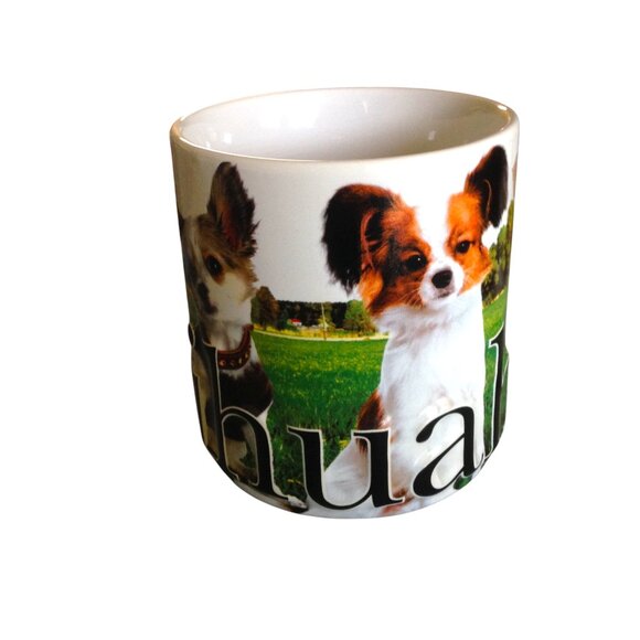 2007 Americaware Embossed Chihuahua Dog Coffee Mug - Picture 4 of 7
